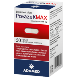 Potazek MAX, 50 kapsułek