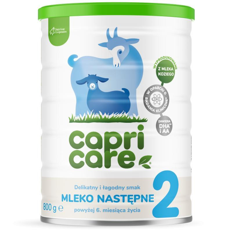 Mleko Capricare 2 Następnie, 800 g