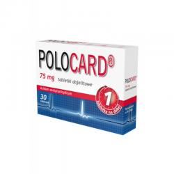 Polocard 75 mg, 30 tabletek