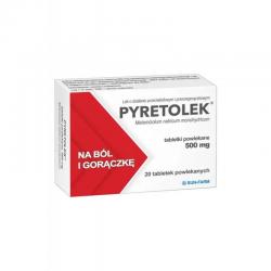 Pyretolek 500 mg, 20...