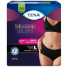 Tena Silhouette Plus Black, majtki chłonne, rozmiar L, 10 sztuk