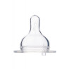 Canpol babies EasyStart Silikonowy smoczek do kaszki do butelki szerokiej, 6m+, 1 sztuka