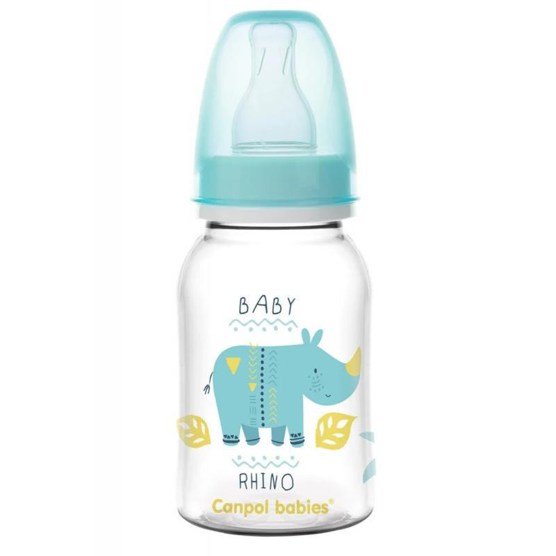 Canpol babies Africa Butelka wąska 120 ml, 1 sztuka