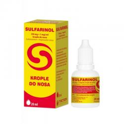 Sulfarinol, krople do nosa,...