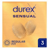 Durex Sensual, prezerwatywy supercienkie, 3 sztuki