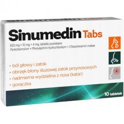 Sinumedin Tabs 650 mg + 10...