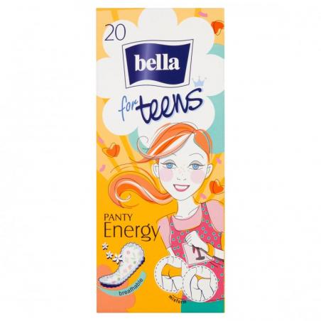 Wkładki higieniczne Bella For Teens Panty Energy, 20 sztuk