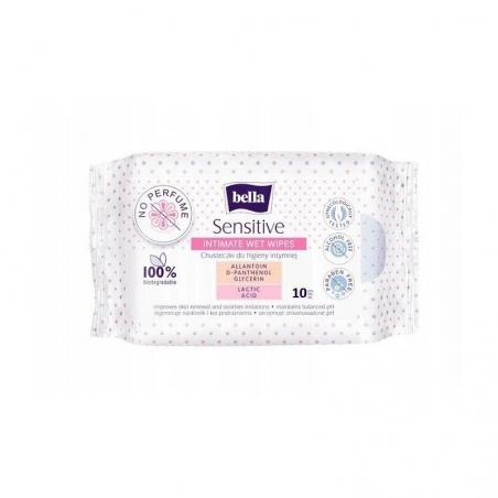 Bella Sensitive Chusteczki do higieny intymnej, 10 sztuk