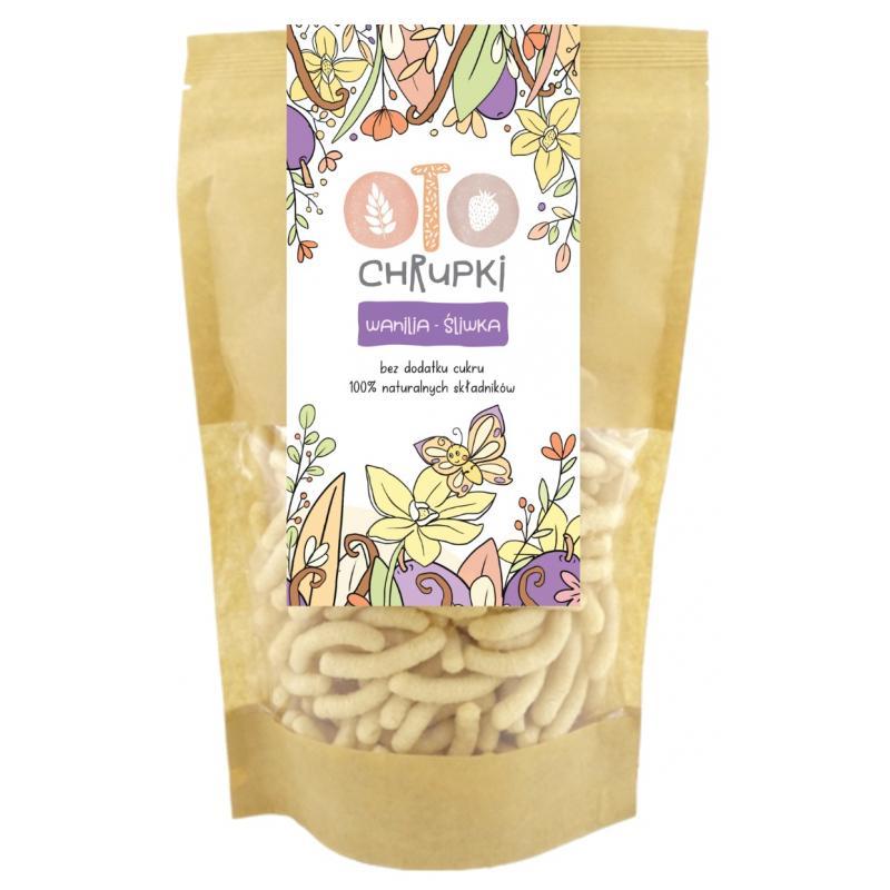 OtoLandia OTO Chrupki wanilia-śliwka, 25 g
