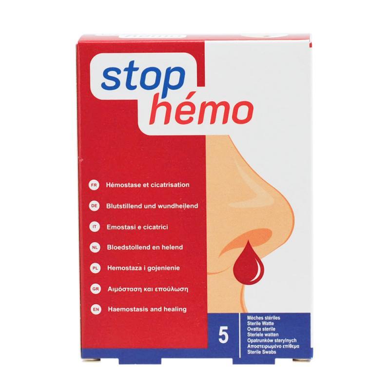 Stop Hemo Opatrunek donosowy z alginianem wapnia, 5 sztuk