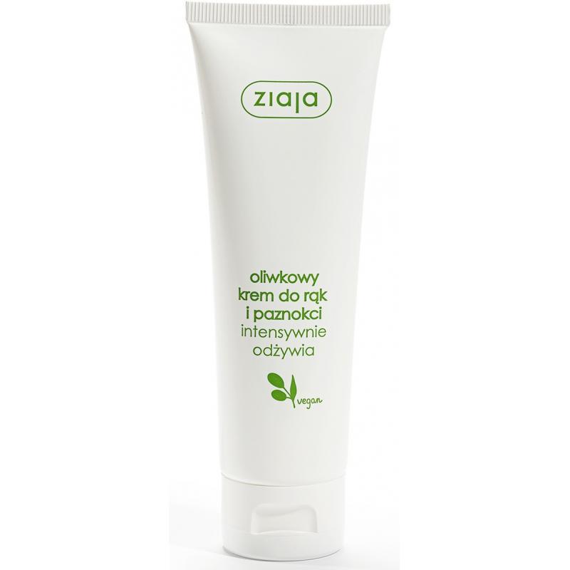 Ziaja Oliwkowy Krem do rąk i paznokci, 80 ml
