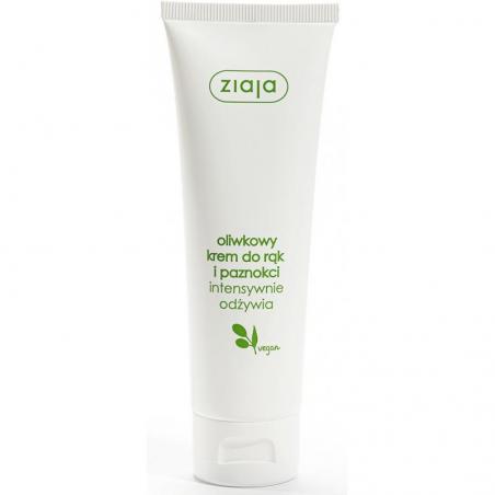 Ziaja Oliwkowy Krem do rąk i paznokci, 80 ml