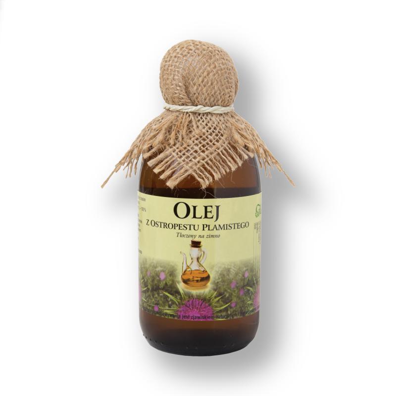 Flos Olej z Ostropestu plamistego, tłoczony na zimno, 250 ml