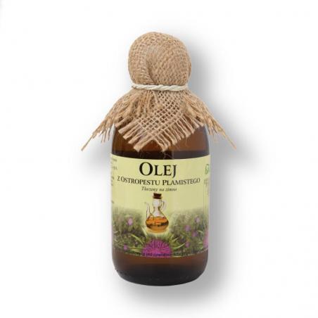 Flos Olej z Ostropestu plamistego, tłoczony na zimno, 250 ml