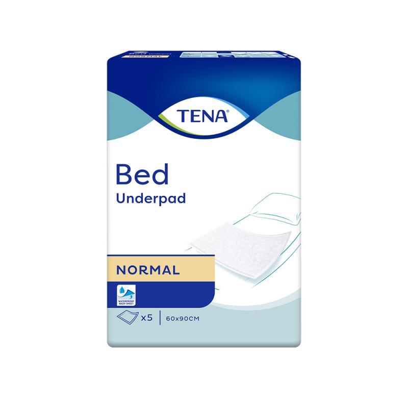 Tena Bed Normal Podkłady 60 cm x 90 cm, 5 sztuk