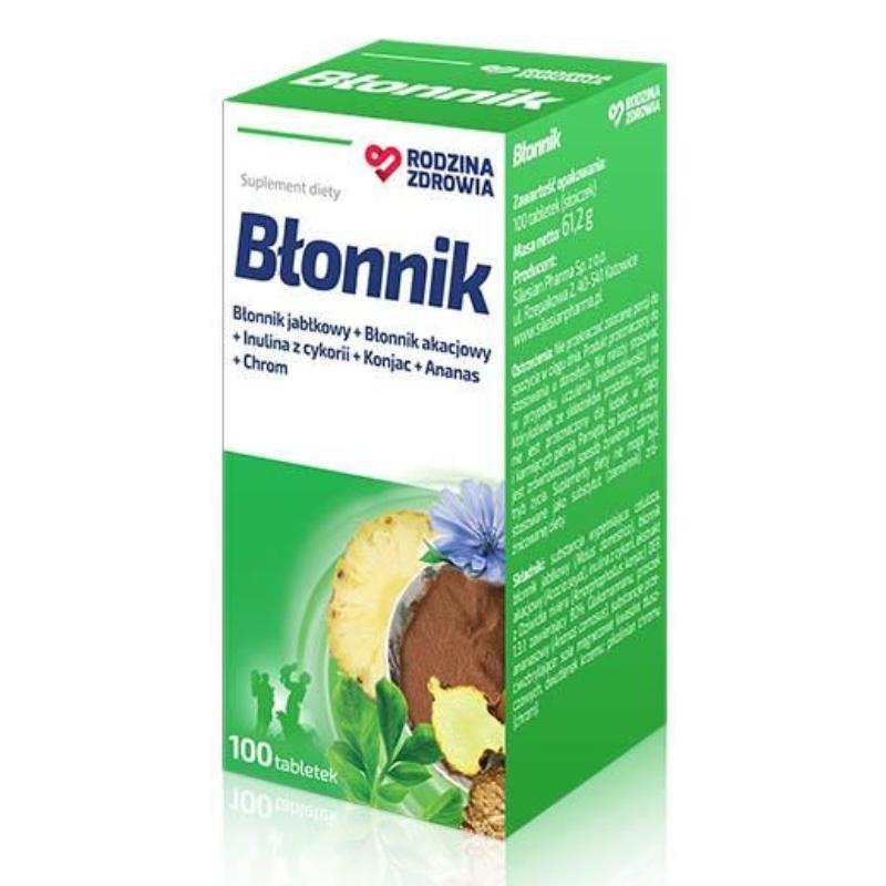 Rodzina Zdrowia Błonnik, 100 tabletek