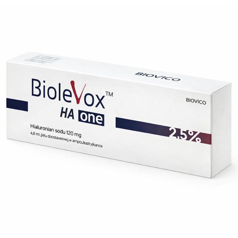 Biolevox HA One, 2,5%, żel dostawowy, 1 ampułko-strzykawka 4,8 ml