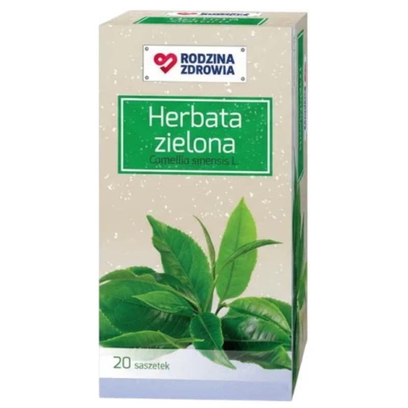 Rodzina Zdrowia Zielona Herbata, 20 saszetek