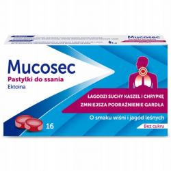 Mucosec, 16 pastylek do ssania