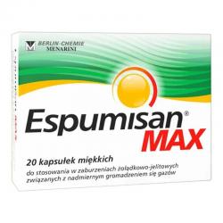 Espumisan Max, 20 kapsułek