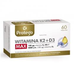Protego Witamina K2+D3 Max, 60 kapsułek