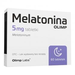 Melatonina Olimp 5 mg, 30 tabletek
