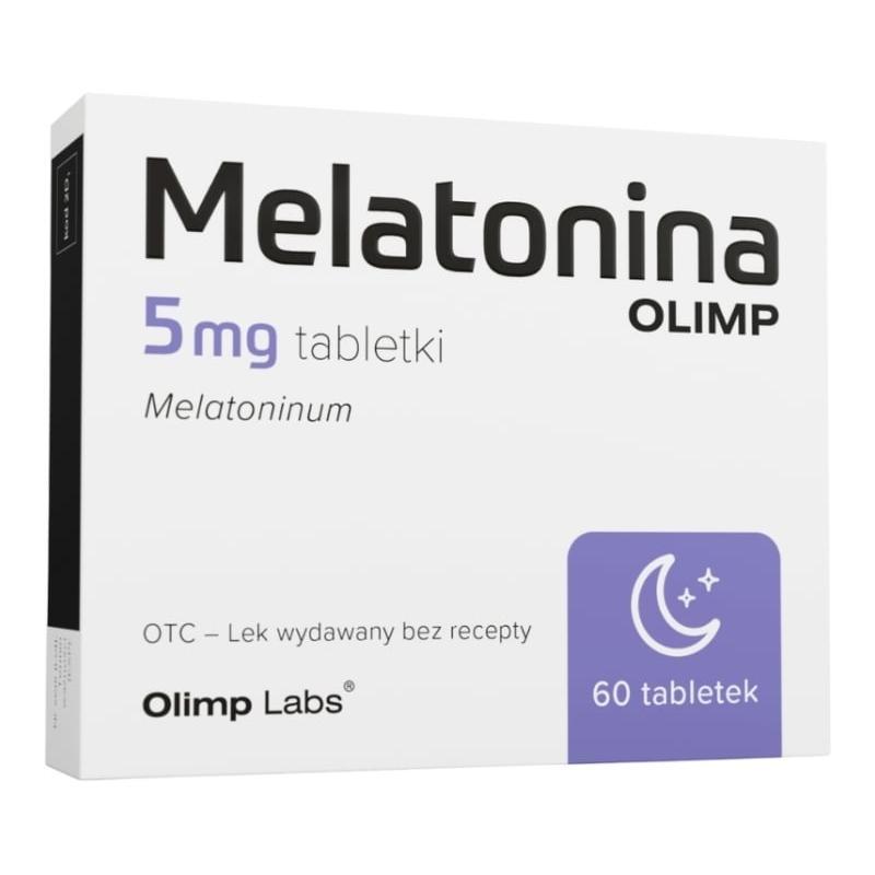 Melatonina Olimp 5 mg, 30 tabletek