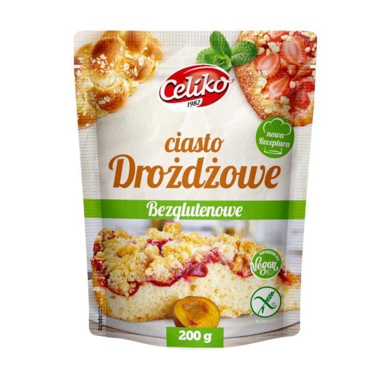 Celiko Ciasto drożdżowe bezglutenowe, koncentrat, 200 g