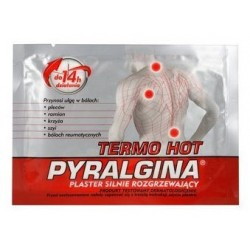 PYRALGINA TERMO HOT Plaster silnie rozgrzewający, 1 sztuka