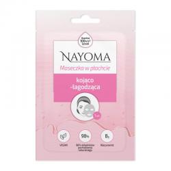 Nayoma Maseczka kojąco-łagodząca w płachcie, 1 sztuka