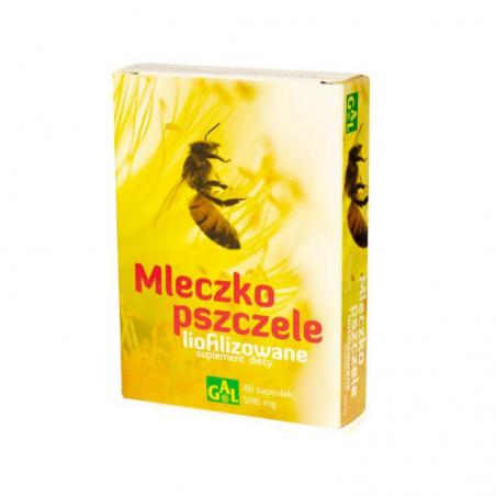 Mleczko pszczele liofilizowane 596 mg, 48 kapsułek