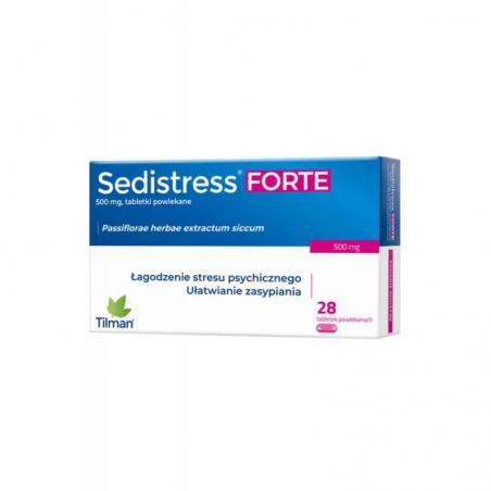 Sedistress Forte 500 mg, 28 tabletek powlekanych
