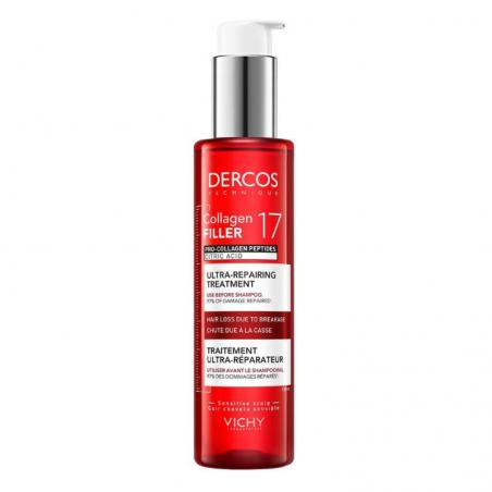 Vichy Dercos Collagen 17 Filler Kuracja ultra-regenerująca do włosów, 150 ml