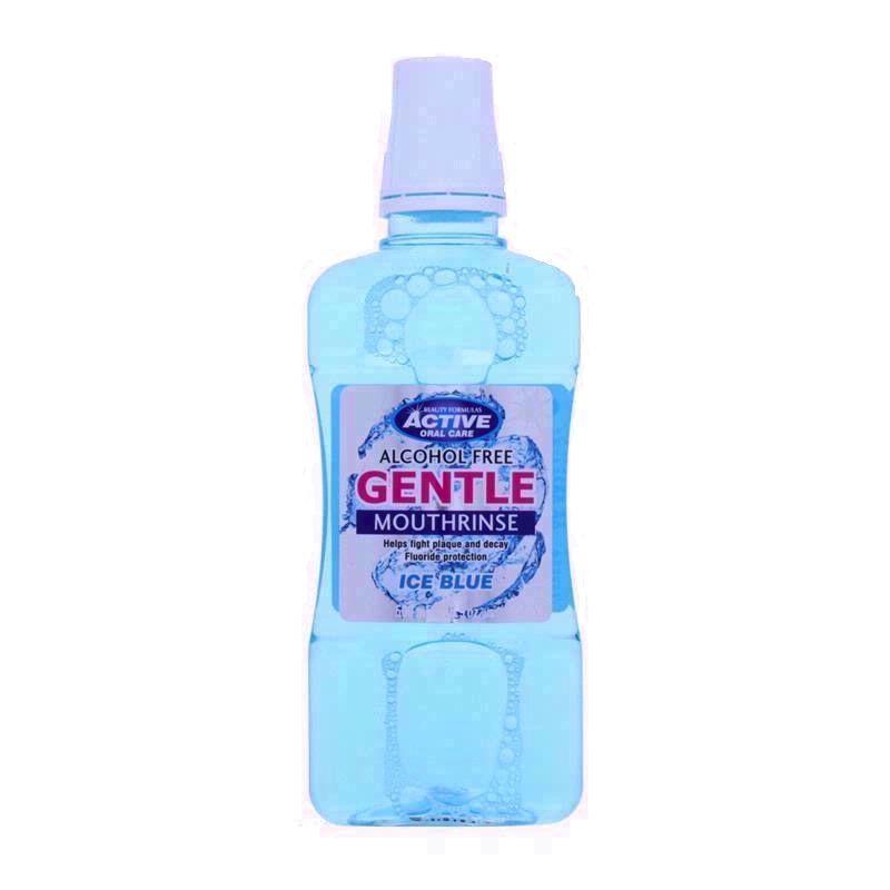 Active Ice Blue, bezalkoholowy płyn do płukania jamy ustnej, 500 ml