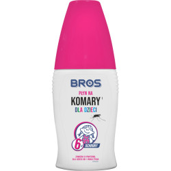 BROS Płyn na komary dla dzieci, 50 ml