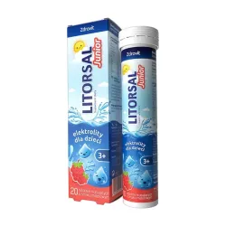 Zdrovit Litorsal Junior 20 tabletek musujących