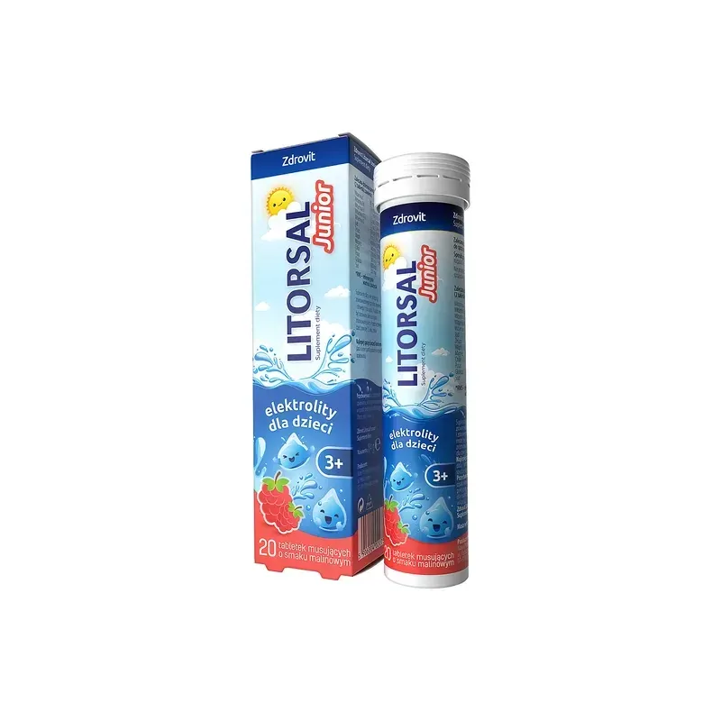 Zdrovit Litorsal Junior 20 tabletek musujących