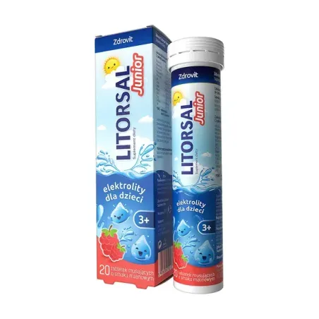 Zdrovit Litorsal Junior 20 tabletek musujących