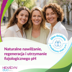 Hexagyn duo, globulki dopochwowe, 10 sztuk