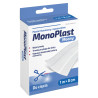 MonoPlast Plaster z opatrunkiem tkaninowy, biały, 1 m x 8 cm, 1 sztuka