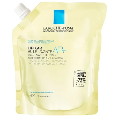La Roche-Posay Lipikar AP+ Olejek myjący uzupełniający poziom lipidów, 400 ml