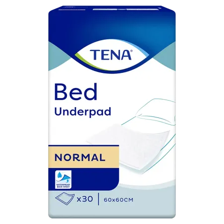 Tena Bed Normal Podkłady chłonne 60 cm x 60 cm, 30 sztuk