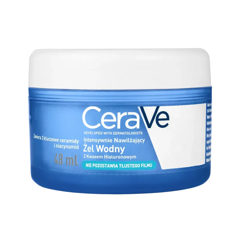 CeraVe Hydrating HA Water Gel Nawilżający żel do twarzy, 48 ml
