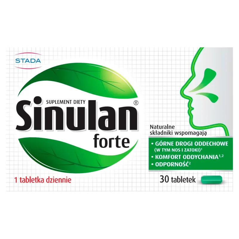 Sinulan Forte, 30 tabletek