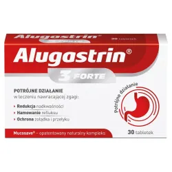 Alugastrin 3 Forte + Cynk, 30 tabletek