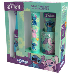 Mr.White Stitch Zestaw prezentowy do mycia zębów dla dzieci 3+, 1 zestaw