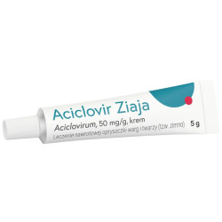Ziaja Aciclovir 50 mg/g, krem, 5 g