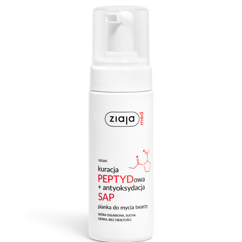 Ziaja Med Kuracja Peptydowa Pianka do mycia twarzy, 150 ml
