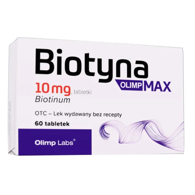 Olimp Max Biotyna 10 mg, 60 tabletek