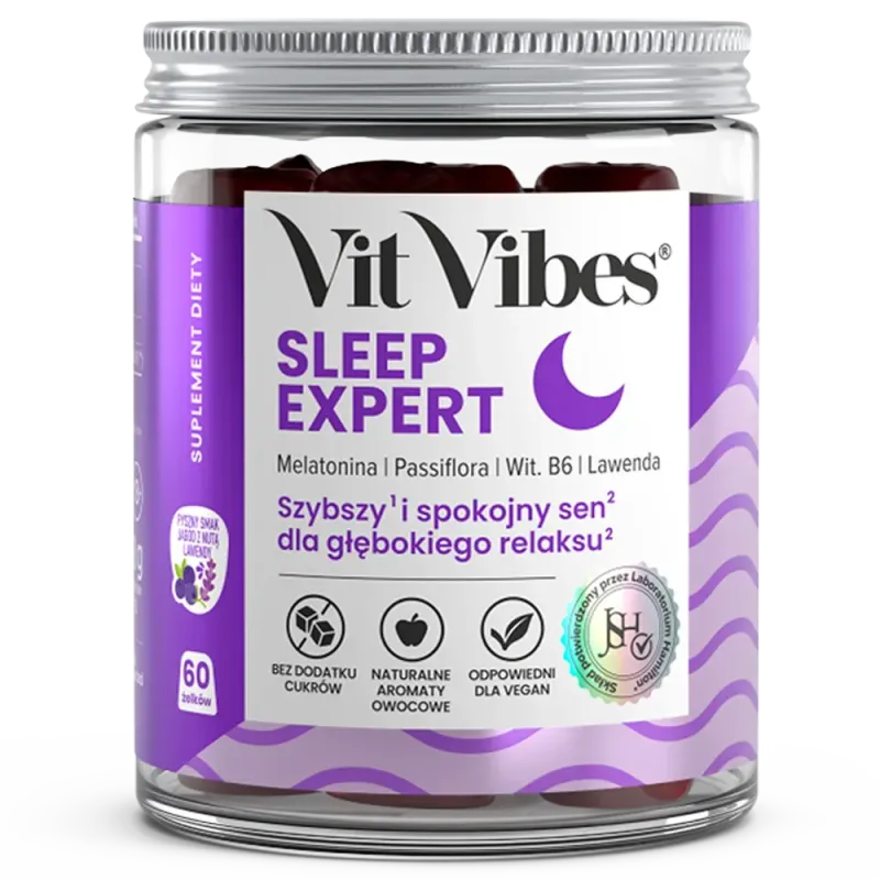 Vit Vibes Sleep Expert, 60 żelek